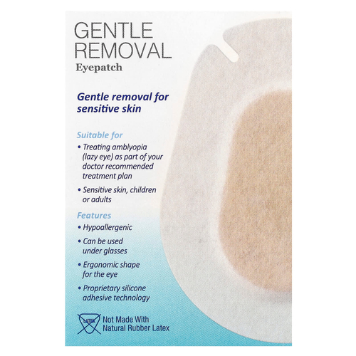 Nexcare, Повязка для бережного удаления, 14 обычных повязок для глаз