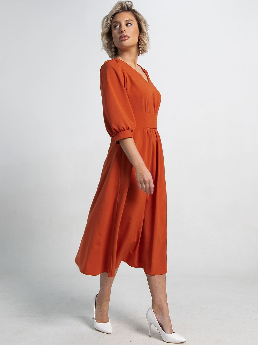 Платье Мадлен (оранжевое) П15624-18М LT Collection