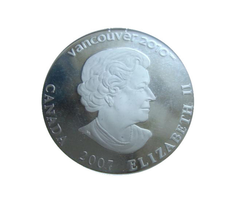 Канада 25 долларов 2007 Керлинг XXI зимние Олимпийские игры Ванкувер 2010 СЕРЕБРО