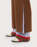 UNDERCOVER БРЮКИ КОРИЧНЕВЫЕ