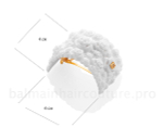 Balmain Hair Couture Заколка-клип Флора Limited Edition Printemps Floral Ponytail Clip