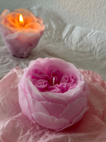 Свеча цветок Роза Джульетта