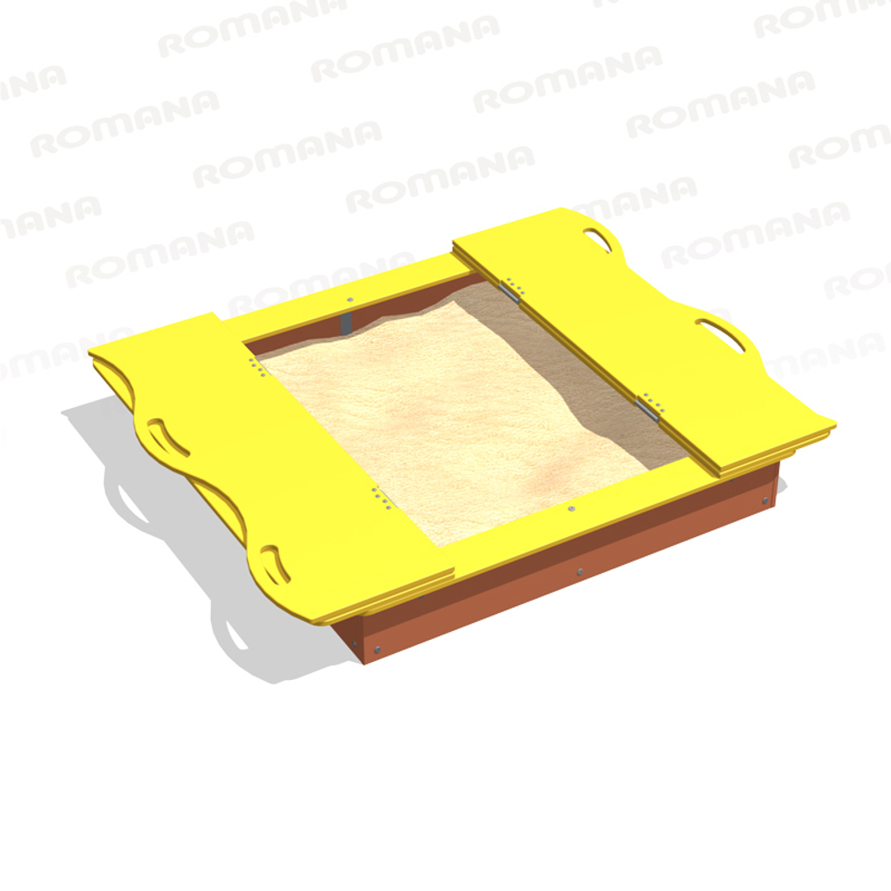 Песочница с крышкой для детской площадки Romana 057.36.00