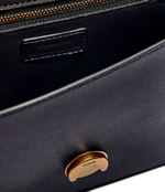 Кожаная сумка-трапеция Love One Mini Pinko - черный(100071 A0F1)