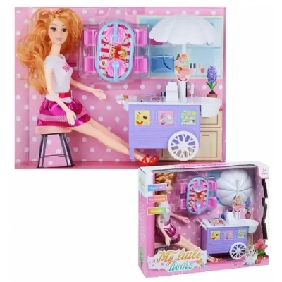 Кукла «Летнее кафе у Тесс», с аксессуарами, кор. 30*8*24 см