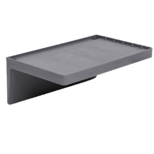 Полка навесная 200х120х75мм белая