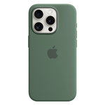 Силиконовый чехол с поддержкой MagSafe Apple Silicone Case для iPhone 15 Pro, Cypress (Кипарис)