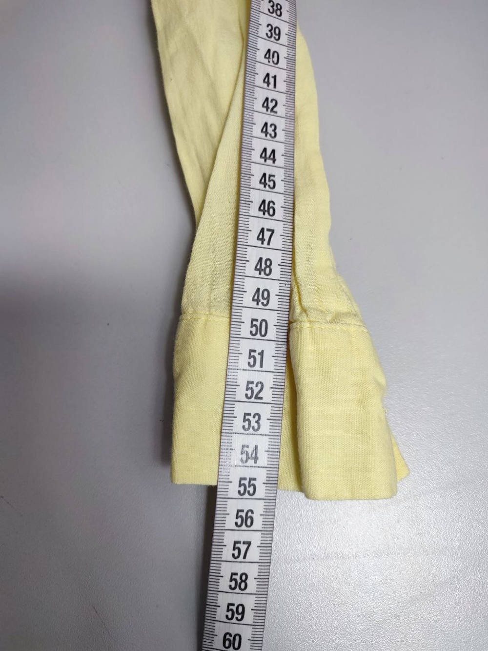 Рубашка H&M лимонная 38 размер