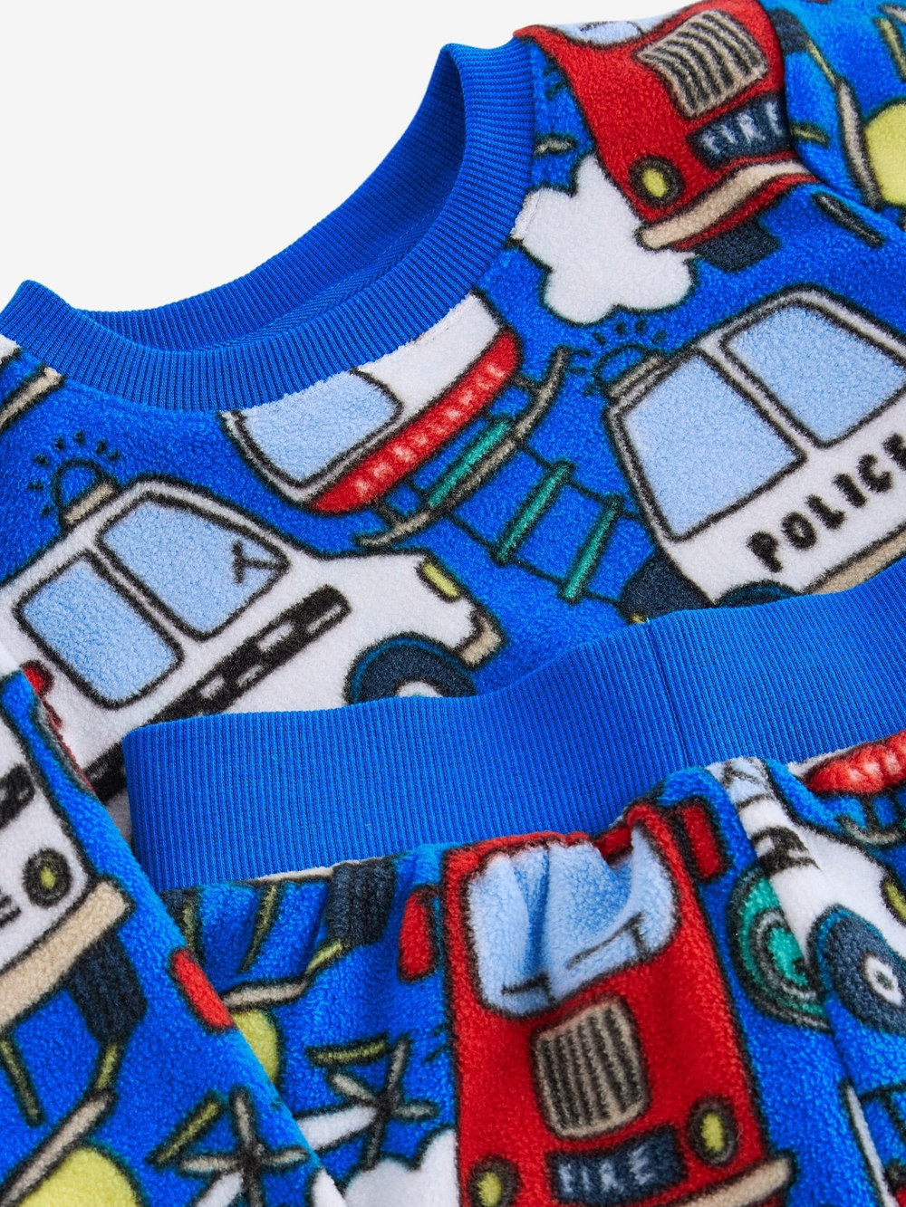 Пижама флисовая для мальчика Next B82-370, Синий