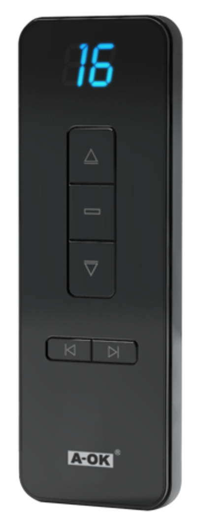 Пульт 16-каналов AC127-16L (черный) USB зарядка