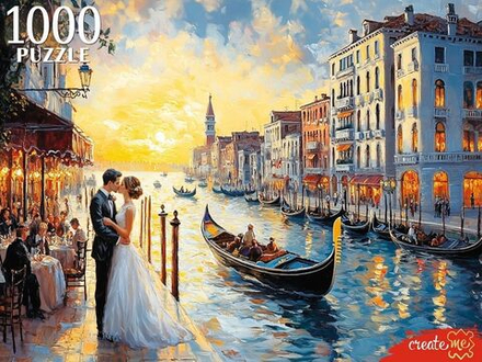 Пазлы 1000 элементов 685*480мм. "Свадьба в Венеции