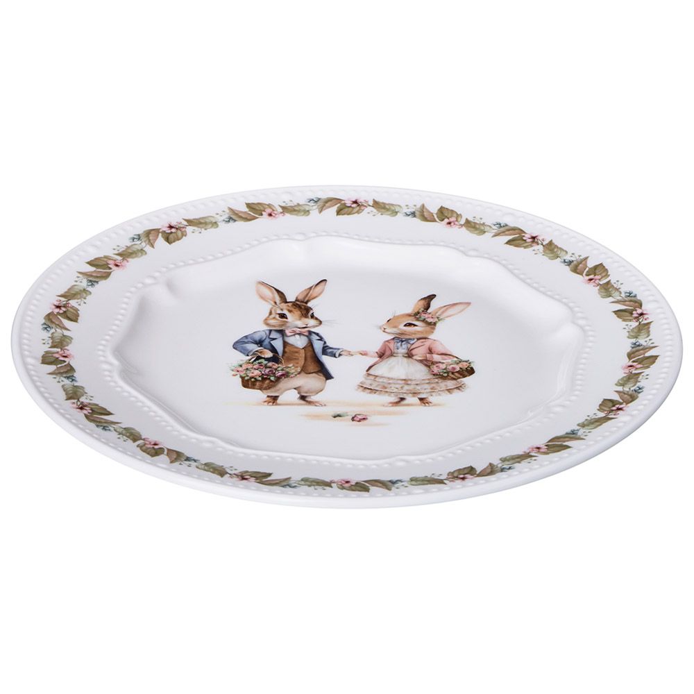 ТАРЕЛКА ЗАКУСОЧНАЯ LEFARD "RABBITS FAMILY" 20,5 СМ