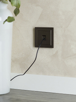 BRITE Розетка компьютерная RJ45 кат.5E РК10-БрТБ темная бронза IEK