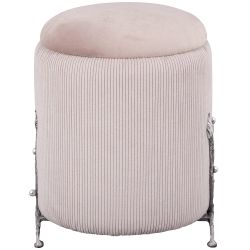 Банкетка Терра Грасс Felicita Серый Античное серебро