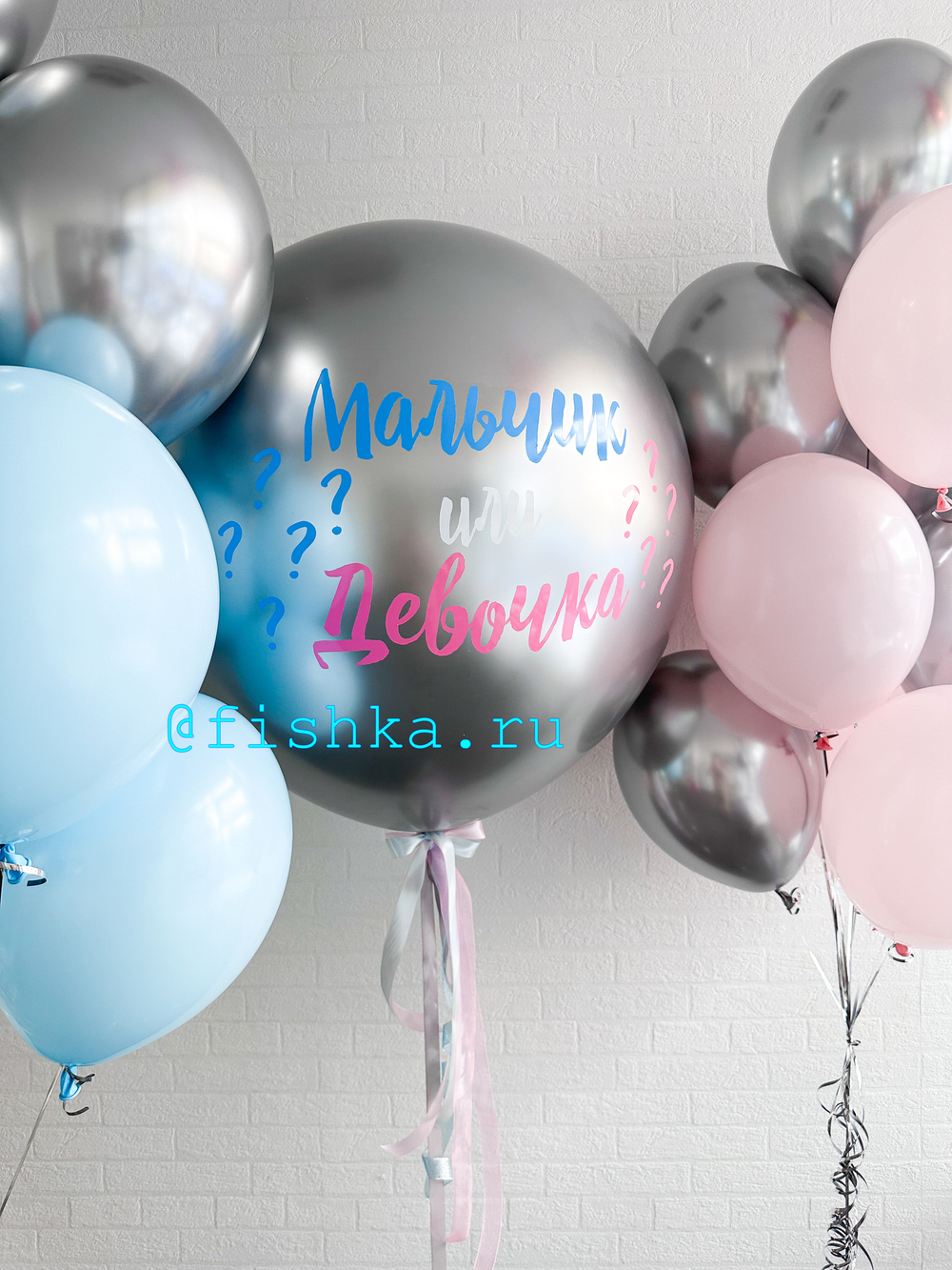 Набор шаров на гендер парти №26