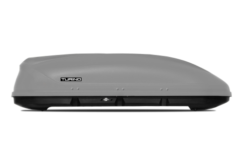 Автобокс на крышу автомобиля "Turino 1" (серый) / PT-Group