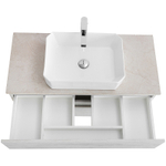 Тумба под раковину Cezares Molveno 46 80 MOLVENO 46-80-2C-SO-LB подвесная Legno Bianco