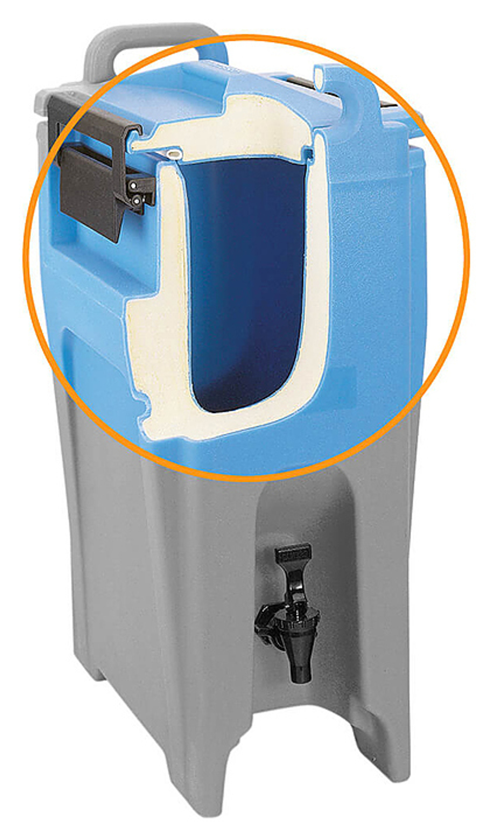 Термоконтейнер Cambro UC250 401 синевато-серый