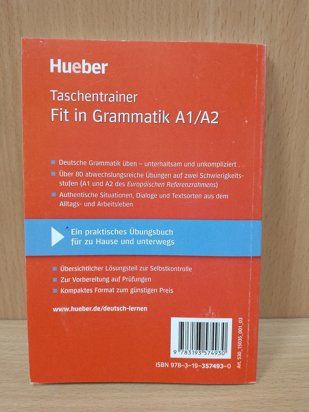 Deutsch üben Taschentrainer: Fit in Grammatik A1/A2