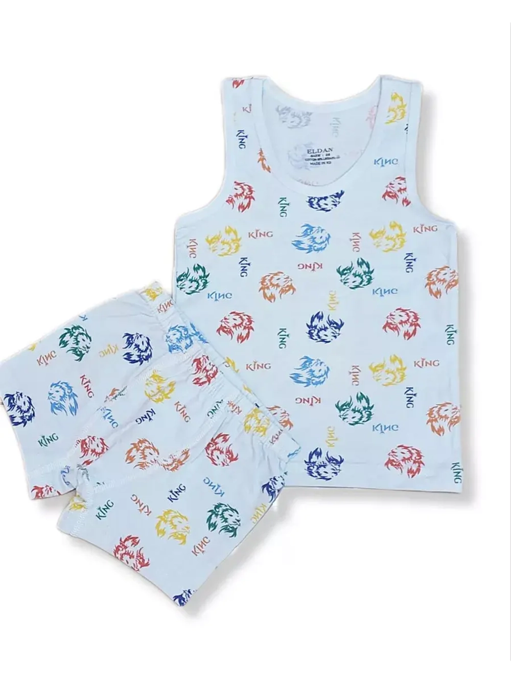 Комплект майка и боксеры для мальчика хлопок.