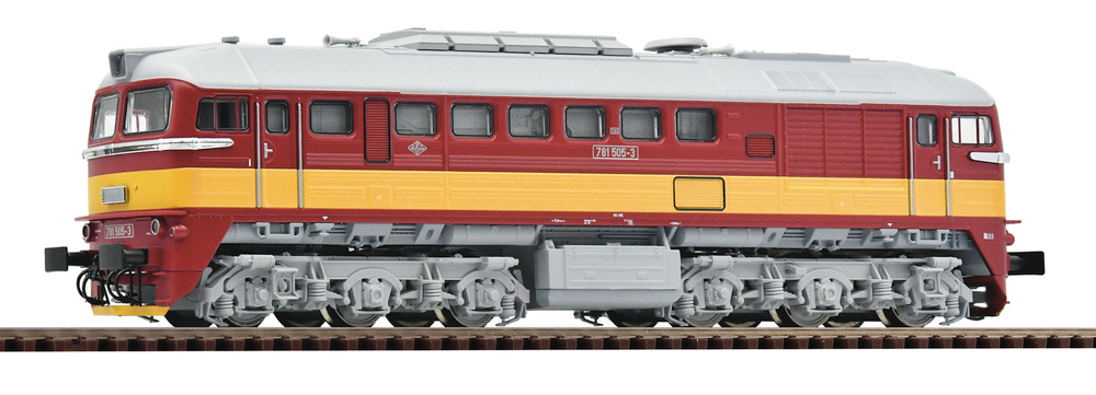 Тепловоз class T 679.1, ČSD, TT, IV эпоха