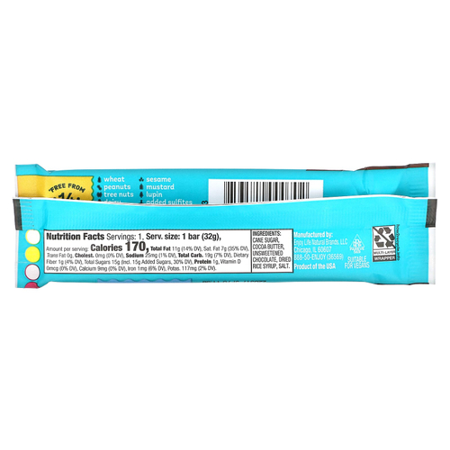 Enjoy Life Foods, Батончики с шоколадным вкусом, 1,12 унц. (32 г)