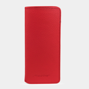 Футляр для очков Lunette из кожи теленка, красного цвета