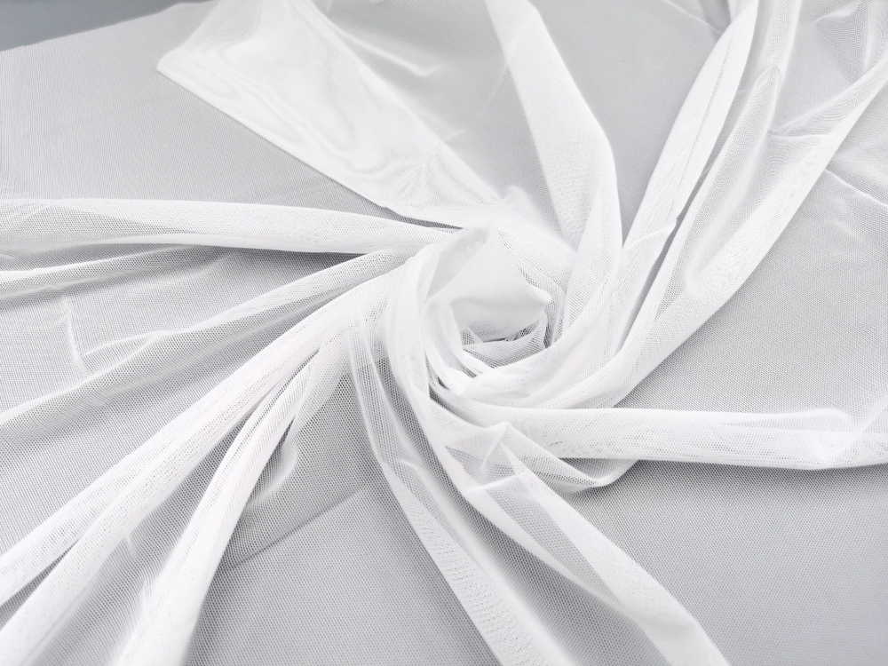 Эластичная сетка, (эффект голого тела), белая, Lauma, (Арт: ESGP-001)