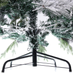 Ёлка «Снежная рапсодия» 180 см, ПВХ+Леска, шишки, белый иней (720 веток)