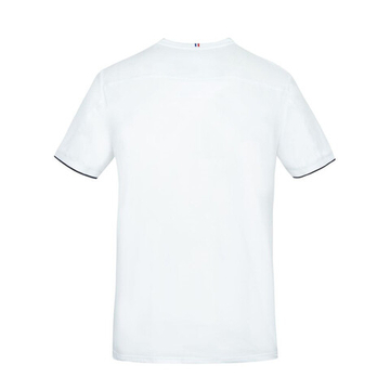 Мужская теннисная футболка Le Coq Sportif TENNIS Tee SS No.1 M - белый