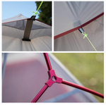 Палатка Naturehike Cloud Up 2-местная, алюминиевый каркас, зеленая, артикул NH17T001-T-MGR