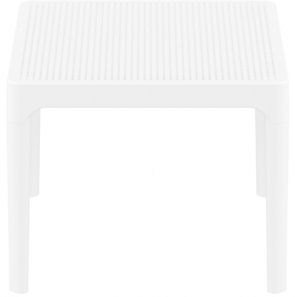 Столик пластиковый журнальный, Siesta Contract Sky Side Table, белый