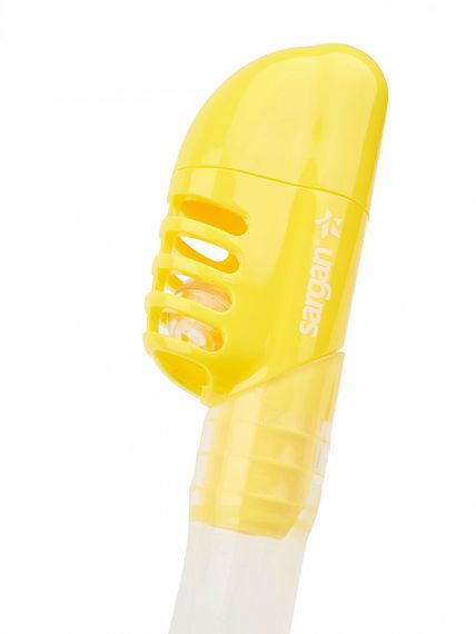 Трубка детская Sargan Астра прозрачный/желтый