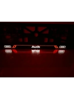 Рамка для номера с LED подсветкой надписи RL. Audi.