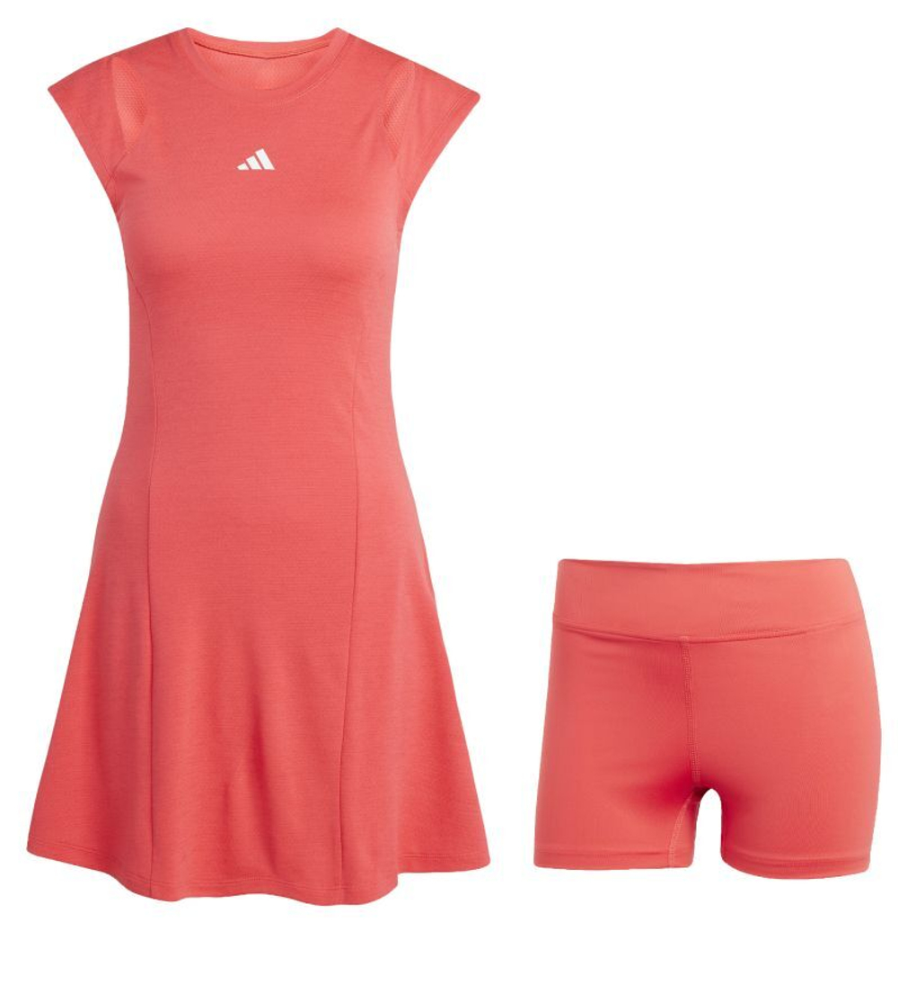 Теннисное платье Adidas Wow Tennis Climacool Pro - красный