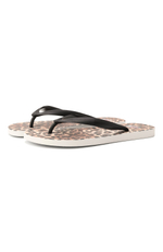 Шлепки MC Saint Barth ALMA Sand leopard