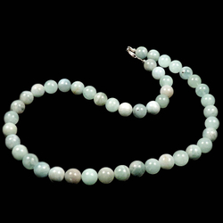 Бусы "Келли 10" аквамарин