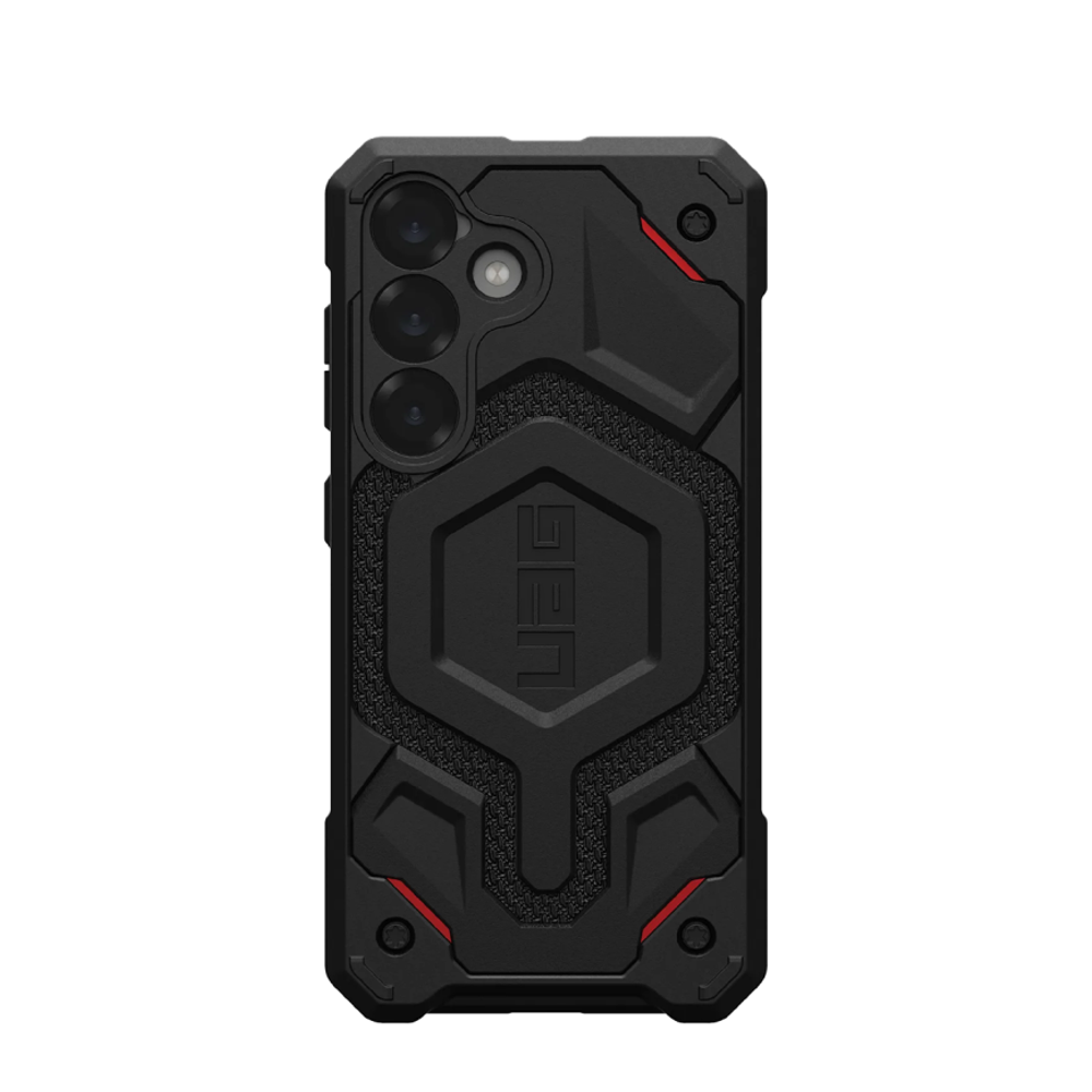 Защитный чехол MagSafe UAG Monarch Pro Kevlar для Samsung Galaxy S25 Композитный гибридный чехол с очень высоким уровнем защиты при падении
