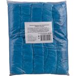 Бахилы КОМПЛЕКТ 100 штук (50 пар) в упаковке, размер 40х14 см, 30 мкм, 3,2 г, ПВД, 103116, 6019