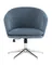 Кресло Харис регулируемое замша синий NC