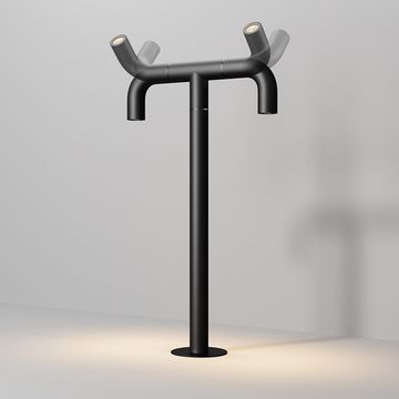 Ландшафтный светильник LED 4W 3000K O477FL-L4GF3K графит Sleek Maytoni