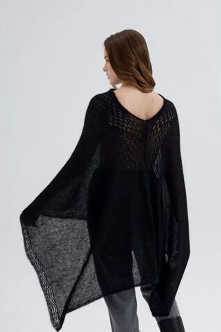 Накидка женская НК005-07 черная