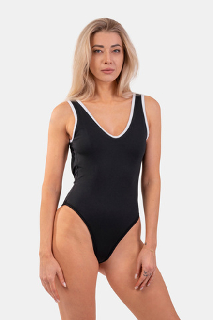 ONE-PIECE SWIMSUIT BLACK FRENCH STYLE 460