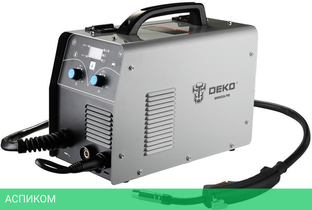 Сварочный инвертор Deko DKWM250A PRO (051-4687)
