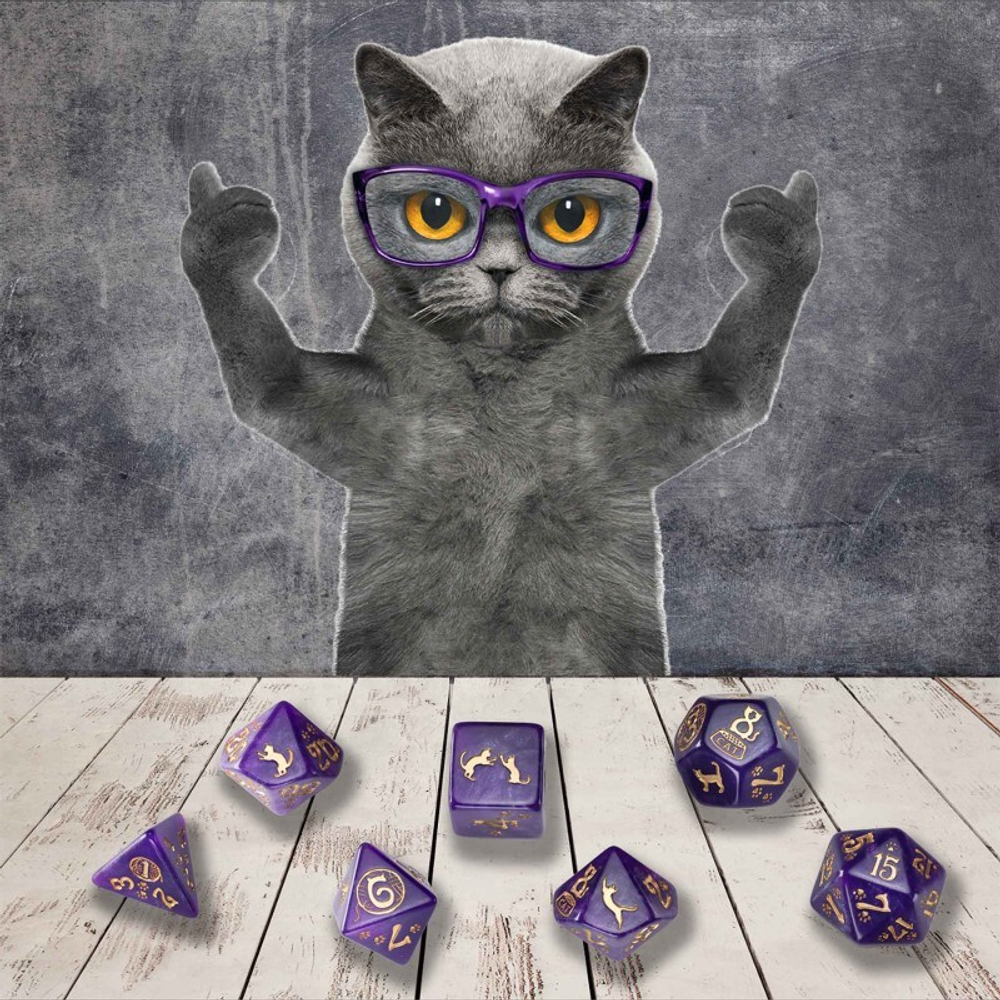 Набор кубиков CATS Dice Set: Purrito