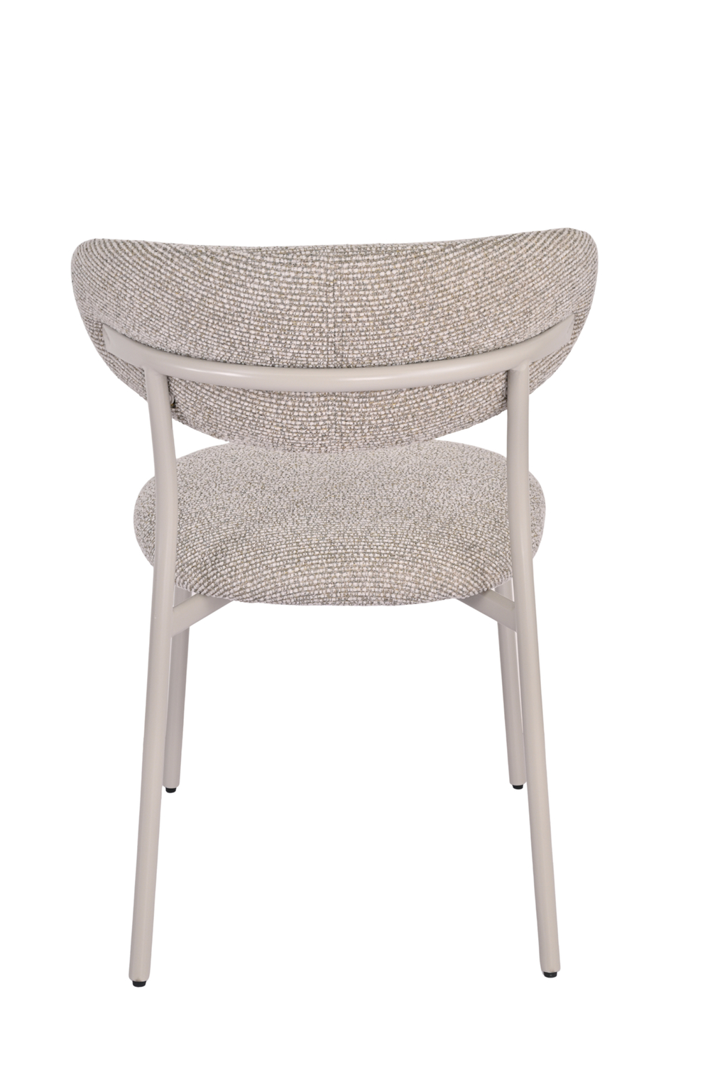 Стул обеденный Ayla бежево-зеленый кремовые ножки 2 шт.