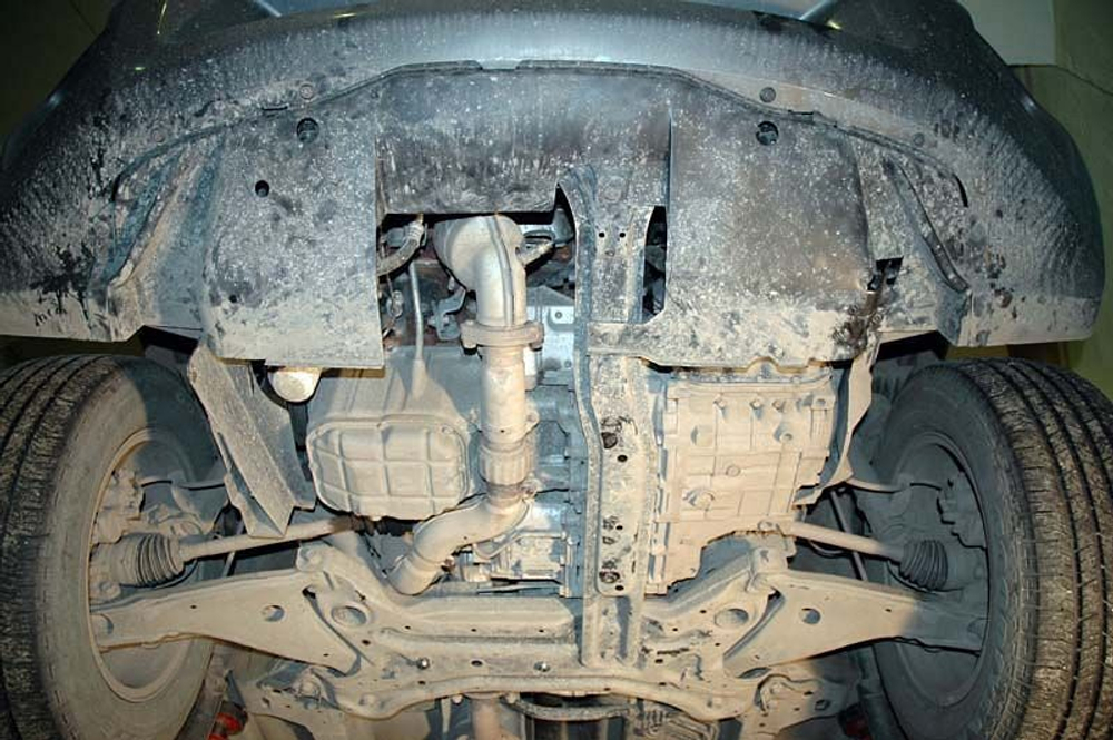Защита картера и КПП Sheriff для Mitsubishi Endeavor 2003-2011 арт.14.1262