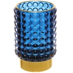 Подсвечник «Мерцание» 8,5*12,5 см, Сапфир