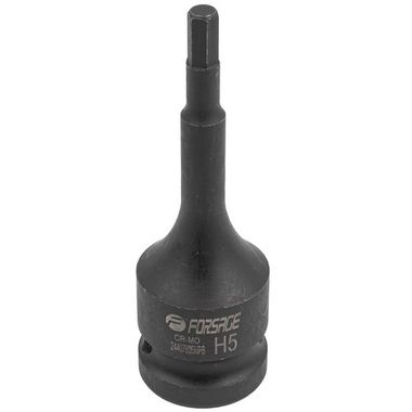 Головка-бита 6-гранная ударная 5мм,1/2'' Forsage F-24407805MPB