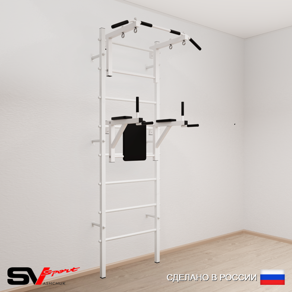 Шведская стенка Sv Sport усиленная 603 (Турник стандарт/Брусья)